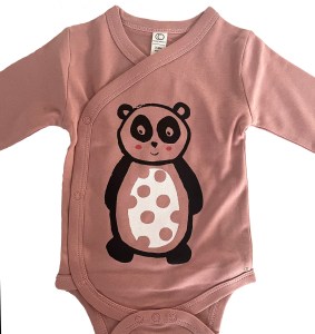 Panda Long/Sl Onesie