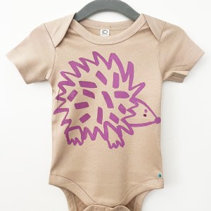 Hedgehog Short Sleeved Onesie
